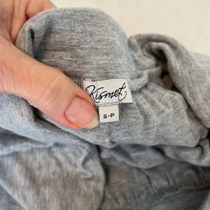 Kismet heathered grey maxi skirt or strapless dress so many style options GUC thumbnail 6