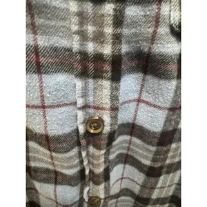 Wild Fable Blue‎ Plaid Flannel Shirt Jacket XS Pockets 100% Cotton thumbnail 3