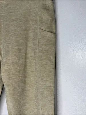 NWT Abercrombie Fitch Tan Side Pocket Leggings‎ Small thumbnail 3