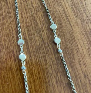Gem/Stone Gold Chain Necklace thumbnail 4