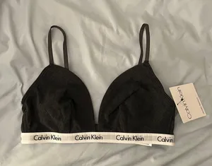 Calvin Klein Gray Sports Bra / Bralette thumbnail 1