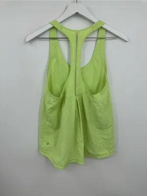 Lululemon Neon Tank Top Size Small Gym Workout thumbnail 2