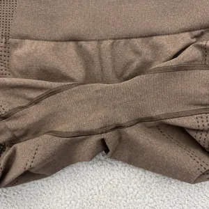 Gymshark Vital Seamless 2.0 Shorts Athletic Biker Athleisure Brown Women's XL thumbnail 3
