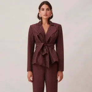 Wonder Blazer in Chocolate Size XS thumbnail 2