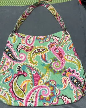 Vera Bradley Quilted Paisley Shoulder Bag thumbnail 9