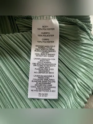 Marc New York Mint Green Textured Blouse size M thumbnail 3