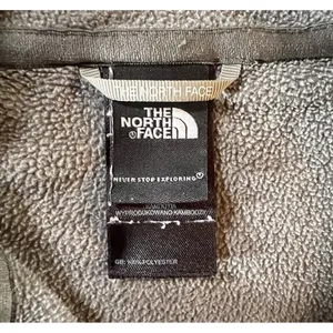 The North Face Women's‎ TKA 100 Glacier Fleece Gray ¼ Zip Pullover M Lightweight thumbnail 6