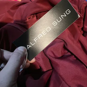 Alfred Sung Jersey‎ Mikado Gown Dress Womens 4 Burgundy Formal Holiday Gala thumbnail 12