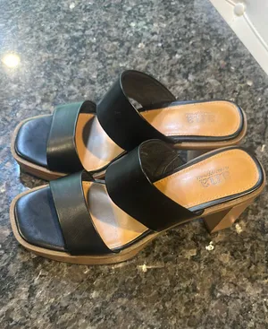 a.n.a Sandals Black 8.5 thumbnail 2