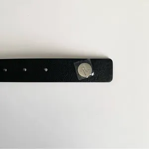 Adrienne Vittadini Black and Silver Belt Snakeskin Detail Size Large/XL thumbnail 3