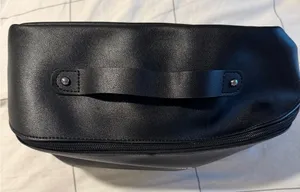 Black cosmetics bag thumbnail 1