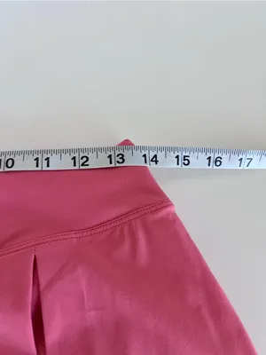 Nike Dri-Fit Women's Pink Coral Tennis Skort Pleated thumbnail 5
