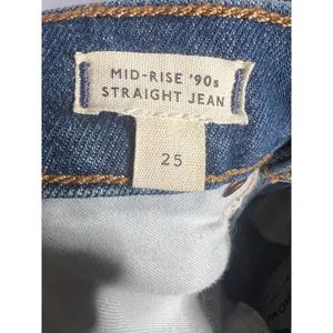 Madewell The '90s Straight Mid-Rise Jean Size 25 thumbnail 9