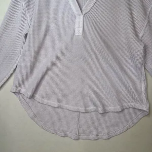 Aerie Lumberjane Waffle Polo Sweatshirt Size XS thumbnail 4