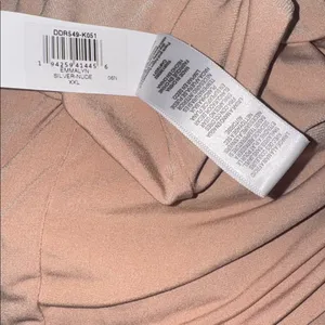 NEW Dress the population Emmalyn Sequins Long Sleeve Sliver Nude Midi size XXL thumbnail 5