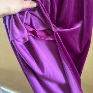 Lulus Constant Love Magenta Velvet Strapless Maxi Dress Corset Gown Pink Medium thumbnail 7
