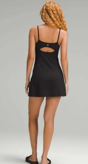 Lululemon NWT Align Cami Strap Black Dress Shorts Underneath Size 0 thumbnail 3