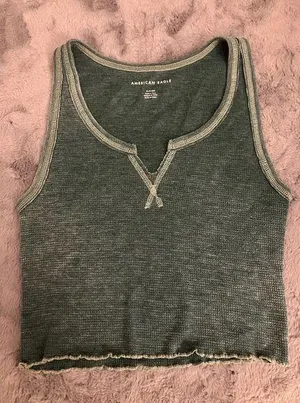 American Eagle crop tank top thumbnail 1
