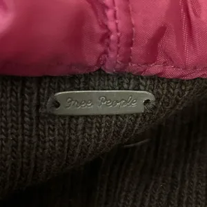 Free People Nordic‎ Southwest Boho Brown Puffer Vest Hooded Embroidered Womens M thumbnail 9