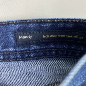 Citizens Of Humanity Mandy Jeans Womens 26 Blue High Rise Slim Straight Made USA thumbnail 3
