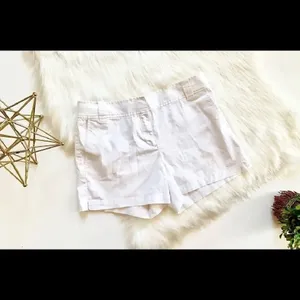 Womens New York & Co White Audrey Shorts - Sz 2 thumbnail 2