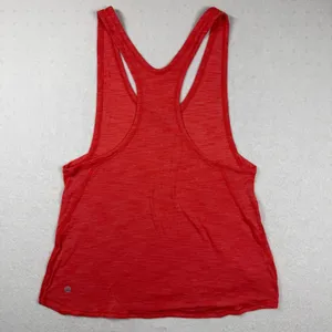 Lululemon Essential Tank Women’s Size 4 Red Orange Heathered Racerback Yoga thumbnail 2