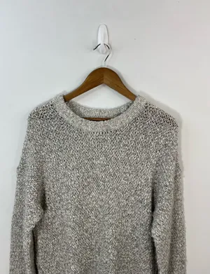 Madewell Gray Wool Blend Sweater Size Medium  thumbnail 2