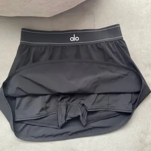 Alo Yoga Match Point Tennis Skirt Black S thumbnail 5
