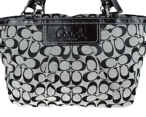 Coach satchel, pleated front design! thumbnail 1
