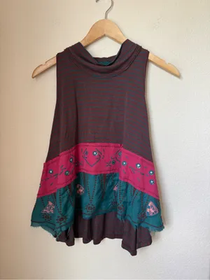 Free People North South Tank Top Size Small thumbnail 2