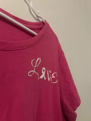 Pink Breast Cancer Awareness T-Shirt thumbnail 3