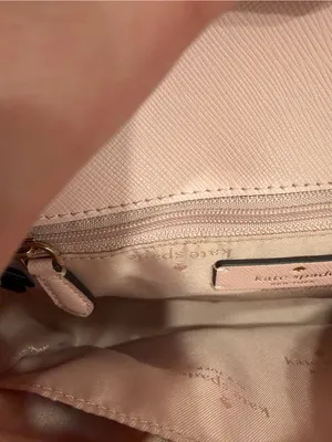 Kate Spade New York Sadie Leather Crossbody Purse in Light Pink EUC thumbnail 11