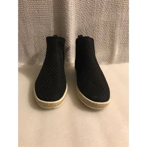 Aerosoles Women's Fun Fair‎ Fashion Sneakers slip on - Black Fabric size 8 thumbnail 9