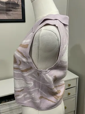 Hazel Moon Sweater Vest (XL) Purple thumbnail 2