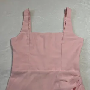 NEW Lulus Glamorous Disposition Light Pink Ruched Maxi Dress Size S Party Bridal thumbnail 6