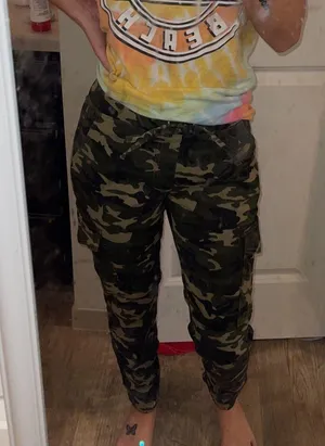 Camo Cargo Pants thumbnail 1