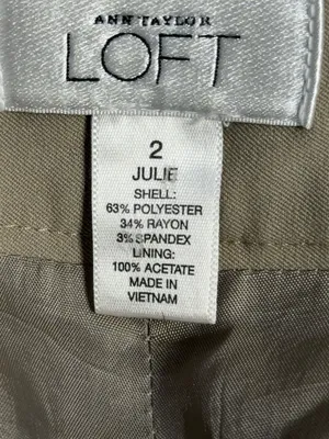LOFT Women's Wide-Leg Dress Pants in Beige thumbnail 10