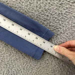 Lululemon Align High Rise Leggings Ribbed Oasis Blue Athletic Women's 4 x 25 thumbnail 8