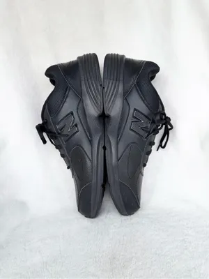 New Balance Womens 575 Athletic Shoes Size 10 Black Leather WW575BL2 Walking thumbnail 6