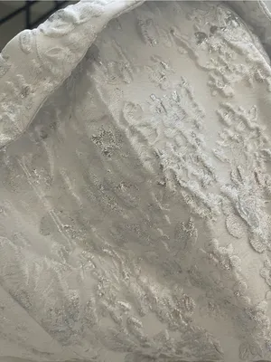 NWT Few Moda Sena Dress size 10 silver celestial brocade strapless midi o.p.t thumbnail 8