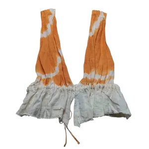 Zara Linen Crop Top Tie Dye Sleeveless Women's Size Small NEW NWT thumbnail 3