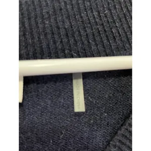 White‎ + Warren 100% Cashmere Navy V Neck Pullover Sweater Women's XS Classic thumbnail 8