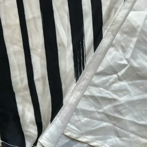 Meshki Asymmetrical Black and White Maxi Skirt thumbnail 9