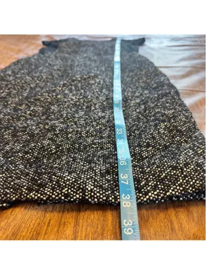 Women's J. Crew Lace and Tweed Wool Sheath Dress Size 0 Black and White thumbnail 13