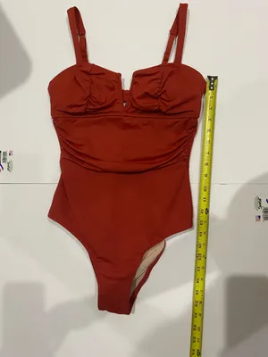 Cupshe Beach Siren Slim & Sculpt One-Piece Swimsuit Size M thumbnail 7