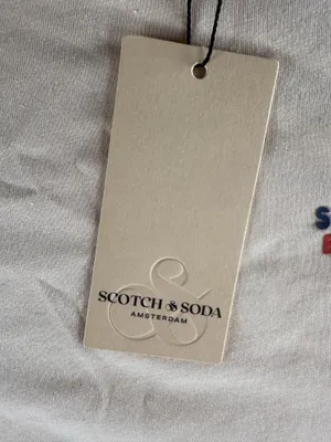 NWT Scotch & Soda Amsterdam Graphic Tee Vacay Everyday Bisque Size M thumbnail 3