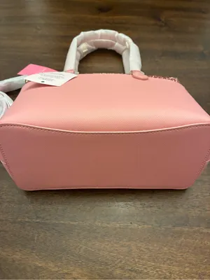 Kate Spade Satchel Flash Glitter Pink Bag Purse Crossbody New NWT thumbnail 5