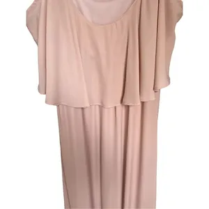 Show Me Your Mumu Caitlin Ruffle Maxi Dress/ Bridesmaid Blush Size L thumbnail 3
