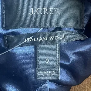 J.Crew Lodge Coat Italian Stadium-Cloth Wool Heather Brown Camel thumbnail 14