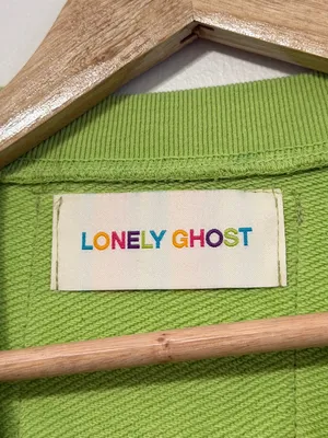 LONELY GHOST Sweatshirt Size XL Elementary Green Sweater thumbnail 2